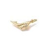 Brass Micro Pave Cubic Zirconia Pendants KK-D431-075B-05-2