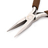 55# Steel Needle Nose Pliers with Non-Slip Comfort Grip Handles TOOL-N008-13-2