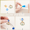 48Pcs 2 Styles Stainless Steel Stud Earring Findings STAS-BBC0010-23B-7