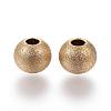 Ion Plating(IP) 201 Stainless Steel Textured Beads STAS-P108-05G-1