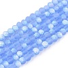 Transparent Glass Beads Strands EGLA-A044-T2mm-MB14-1