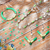 10 Strands Flat Round Handmade Polymer Clay Beads CLAY-PH0001-44G-5