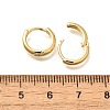 Rack Plating Ring Brass Hoop Earrings for Women EJEW-C125-09G-5