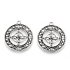 Tibetan Style Alloy Pendants PALLOY-T075-215AS-2