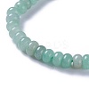 Adjustable Natural Green Aventurine Braided Bead Bracelets BJEW-F369-A11-2