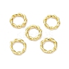 Brass Linking Rings KK-U042-01G-01-1