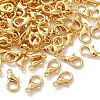 Zinc Alloy Lobster Claw Clasps FIND-FS0001-75G-4