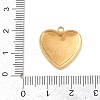 304 Stainless Steel Pendants STAS-C154-05A-G-3
