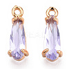 Faceted Glass Pendants X1-GLAA-T010-004F-1