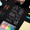 Custom PVC Plastic Clear Stamps DIY-WH0618-0133-4