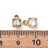 Ion Plating(IP) 304 Stainless Steel Rhinestone Pendants STAS-B090-02G-09-3