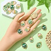 16pcs 4 styles Rack Plating Alloy Enamel Pendants ENAM-YW0005-42-4