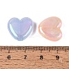 Luminous Opaque UV Plating Acrylic Beads OACR-Q204-20-5