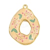 Printed 304 Stainless Steel Pendants STAS-P419-10G-05-1