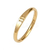304 Stainless Steel Plain Band Rings LS-RJEW-P151-01G-01-4