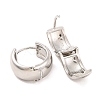 Brass Hoop Earrings for Women EJEW-U015-23P-03-2