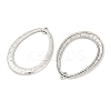 Oval Tibetan Style Alloy Pendants FIND-M082-03AS-2