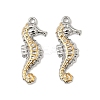 Marine Organism 304 Stainless Steel Pendants STAS-T068-55B-GP-1