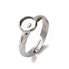 304 Stainless Steel Adjustable Ring Components STAS-B098-03A-P-1