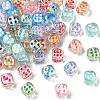 UV Plating Transparent Acrylic Beads MACR-CJC0004-32-1-8