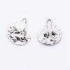 Tibetan Style Alloy Pendants TIBEP-TAC0002-01AS-RS-1