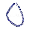 Handmade Dichroic Foil Glass Beads Strands DICH-U001-07C-2