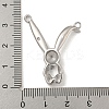 Non-Tarnish 304 Stainless Steel Pendants STAS-P356-20P-3
