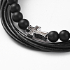 Stackable Bracelets Sets BJEW-JB04783-5