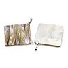 Natural Freshwater Shell Big Pendants SSHEL-B003-05P-01-2