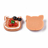 Opaque Epoxy Resin Cabochons CRES-S358-54-3