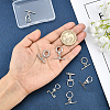 8 Set Brass Toggle Clasps KK-PH0001-89-6