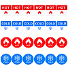 16 Pairs 2 Style Acrylic Public Signs DIY-FH0008-28D-1