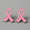 Awareness Ribbon Enamel Pin JEWB-WH0029-29C-2