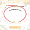 1Pc Adjustable Nylon Cord Slider Bracelets for Women BJEW-LP0001-32R-03-2