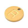 Ion Plating(IP) 304 Stainless Steel Pendants FIND-M017-02G-R-2