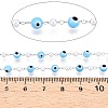 Handmade Lampwork&Imitation Pearl Beads Chains CHS-T006-16P-3