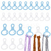 30Pcs 2 Colors Acrylic Spool Floss Bobbins FIND-PH0018-39B-1