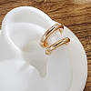 Alloy C-shaped Cuff Earrings for Women WGEF1AE-11-1
