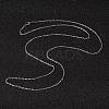 Non-Tarnish 304 Stainless Steel Rope Chain Necklaces NJEW-L437-01-3