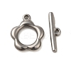 Non-Tarnish 304 Stainless Steel Toggle Clasps X-STAS-Q324-16P-1