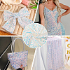 Polyester & PET Gauze Fabric DIY-WH20001-74E-5