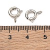 Brass Spring Ring Clasps KK-CBA1AE8-05B-P-3