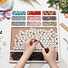 Wooden Bead Design Boards WOOD-WH0042-26B-3