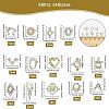 Alloy Rhinestone Cabochons MRMJ-CA0001-37-2