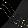 CHGCRAFT DIY Star Beaded Satellite Chains Bracelet Necklace Making Kit DIY-CA0005-09-7