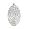 304 Stainless Steel Pendants STAS-D366-02A-P-1