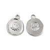 Non-Tarnish 304 Stainless Steel Pendants STAS-B032-34P-1