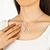 Non-Tarnish 304 Stainless Steel Pendant Necklaces FZ5872-2-3