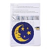 Flat Round Latch Hook Rug Kit DIY-I087-03-3