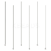 6Pcs 6 Style Stainless Steel Long Glue Dispensing Needles STAS-FG0001-06-1